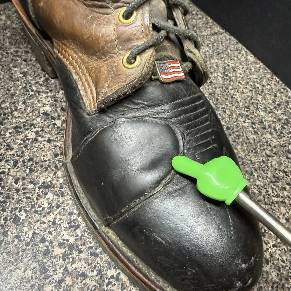 Chippewa Steel Toe Logger Packer Boots USA‎ Vibram Lace Up Leather 10/10.5D READ